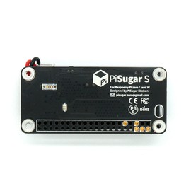 Pisugar S Portable 1200 mAh UPS Lithium Battery Pwnagotchi Power Module Power Supply for Raspberry Pi-Zero W/WH Model Accessories handhold(Not Include Raspberry Pi)