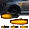 D-Lumina LED Side Marker Light Assembly Smoked Lens Sequential Blink