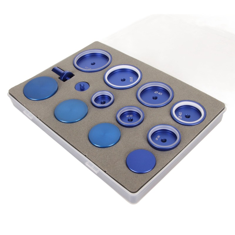 11PCS Watch Bezel Dies Set Aluminum Alloy Professional High Strength