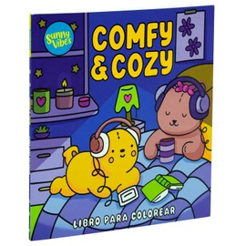 Libro para Colorear: Sunny Vibes: Comfy & Cozy