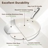 SAKAMOSH 11" Ceramic Frying Pan Nonstick, Skillet, Cooking Pan Non