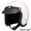 TT&CO. FIRST VISOR Smoke Jet Helmet Full Face Vintage Visor