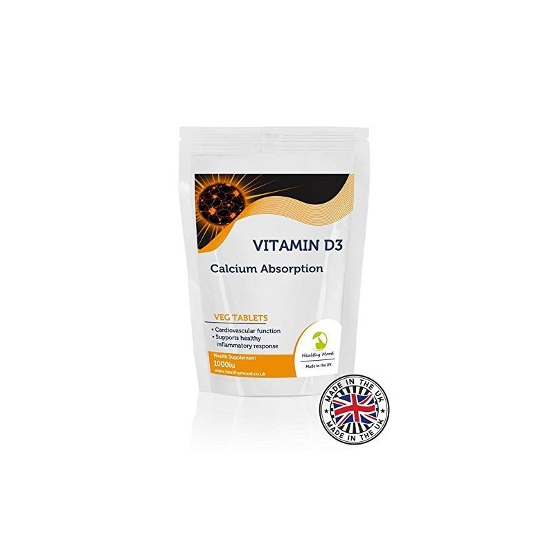Sunshine Vitamin D3 1000iu 25mcg 250 Cholecalciferol Tablets - LetterBox
