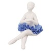 Ballerina Statue Beautiful Relaxed Mood Delicate Ceramic Ballet Dancer Figurine