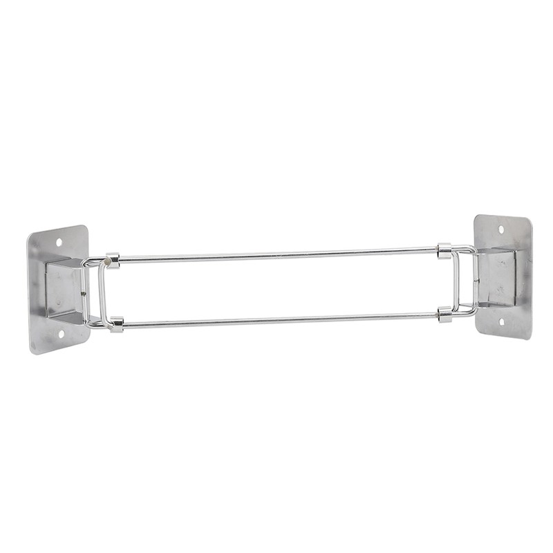 195‑345mm RV Shower Corner Storage Bar Stainless Steel Adjustable Bathroom