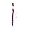 FERYES Cuticle Pusher with Fork, 2-in-1 Cuticle Trimmer Nail Care