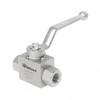 Ufixed 1" High Pressure Hydraulic Ball Valve,4500 psi,No Leak,Corrosion Resistance,Heavy