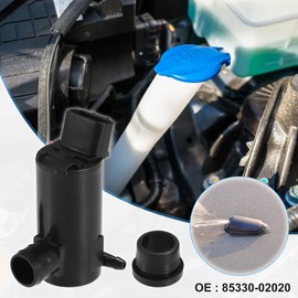 ACROPIX Windshield Washer Motor Pump Fit for Toyota Camry 1992-2006 for Toyota RAV4 2000-2005 No.85330-02020 - Pack of 1