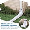 VelTherm Automatic Roll-Out Downspout Extension, 46" Rain Gutter Downspout Extension,