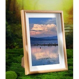 ANAZOZ 10x15 cm Bilderrahmen 1 Stück, Bilderrahmen Familie Bilder Hängen oder Aufstellen, Querformat oder Hochformat Fotorahmen Einfach Modern