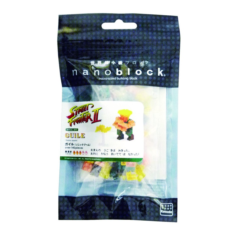 nanoblock Street Fighter 2 Guile(Sonic boom) NBCC_017
