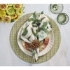 Kim Seybert Chevron Placemat in Moss, Set of 4, Large,