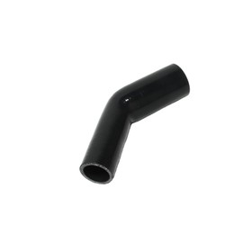 I33T Automotive Silicone Tubing, ID 1.75" to 2.25" (45mm-57mm) 45 Degree Elbow Reducer, 4.7" (120 mm) leg length,Universal 4-Ply High Performance Coupler Silicone Hose (Black)