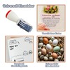 Homvik Egg Date Stamp, German with Monthly Abbreviation, Egg Marking,