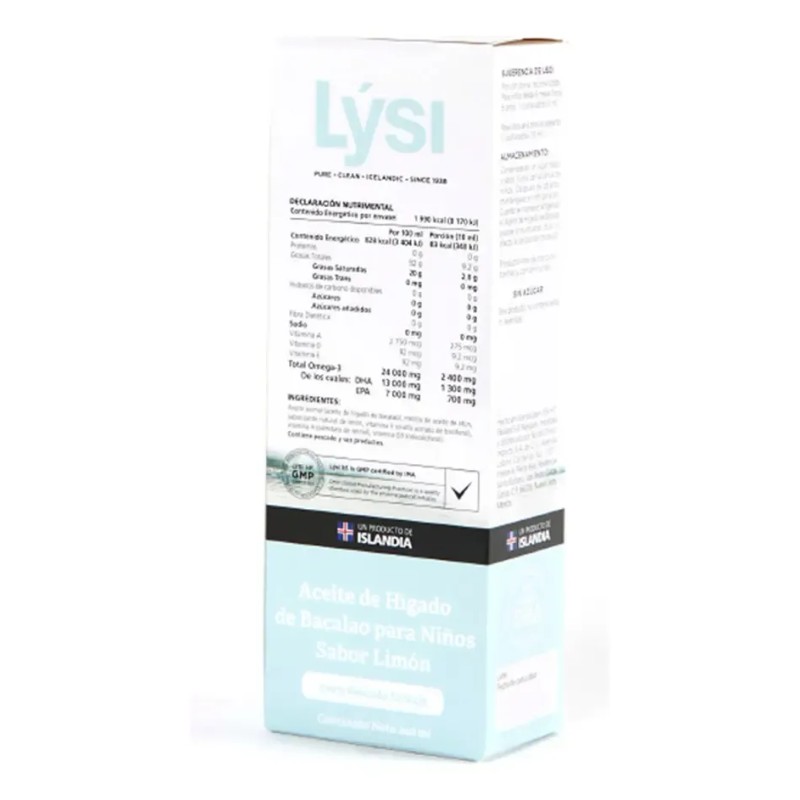 Pack 2 Lýsi Omega 3 Aceite Hígado Bacalao Sabor Limón