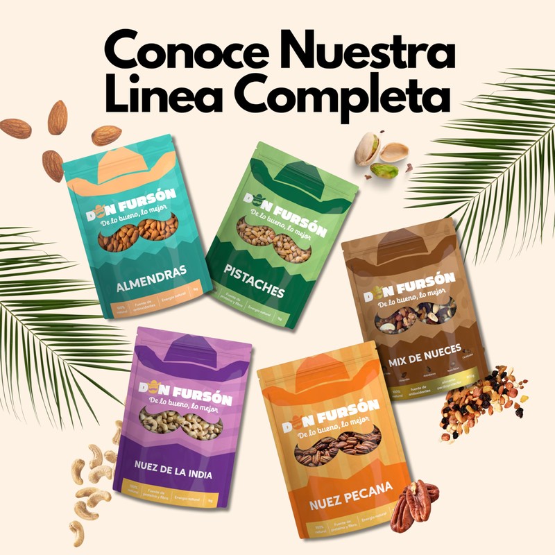 DON FURSÓN | Nuez Pecana Mitad, 750g, 100% Natural, Fuente