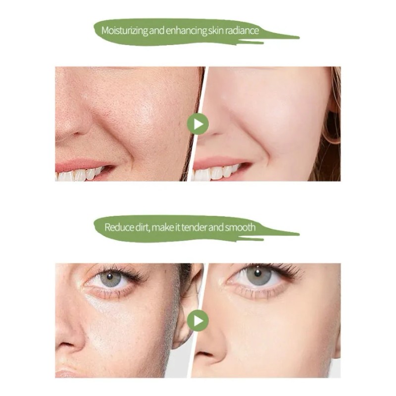 Mascarilla En Barra, Té Verde, Antiacné, Limpieza Profunda