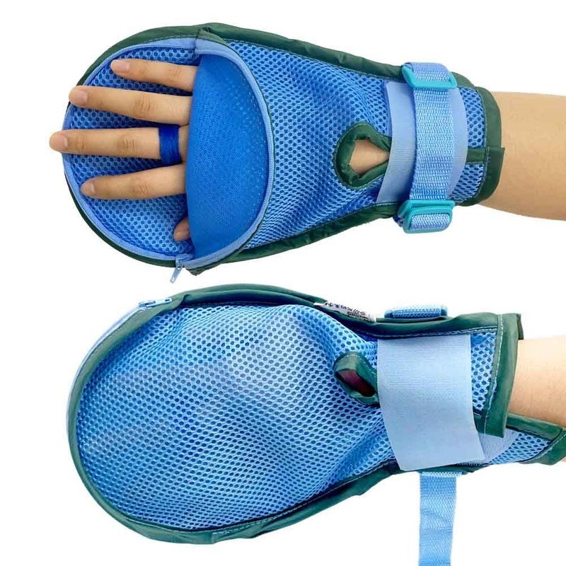CHOYTONG Safety Dementia Restraint Mitts, Hands Finger Control Glove, Prevent