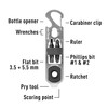 Nite Ize DoohicKey, Ratchet Key Tool - Stainless
