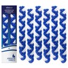 Jerusalem Candles Havdalah Candle - Braided Blue and White -