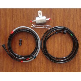 Unbranded Tank to Motor Full Length Nylon Fuel Feed & Vapor Lines Kit 2003-07 Saturn Ion