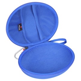 Mchoi Headphone Case Fits for Beats Studio Pro/Solo 4 / Solo 3 / Studio 3 / for TOZO HA1/ for TOZO HT2 On-Ear Bluetooth Headphones, Case Only (Blue)