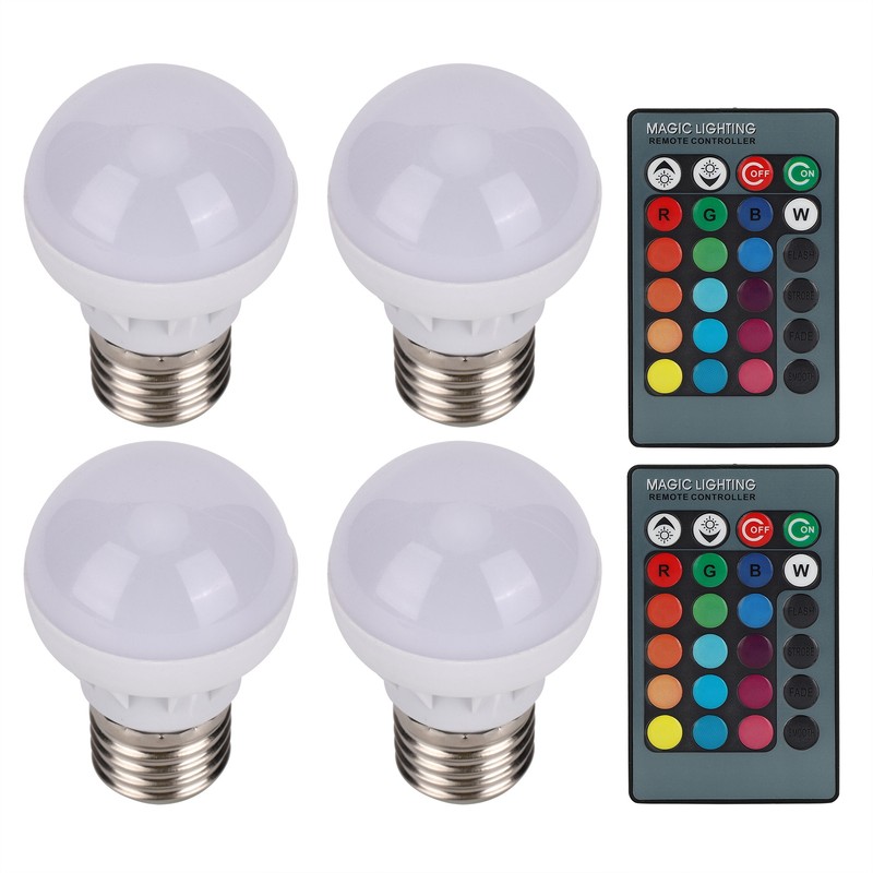 E27 RGB Color Changing Light Bulbs 40W LED Light Bulb