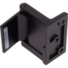 Stone Harbor Hardware Privacy Flip Door Guard, Matte Black