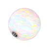 Piercingline® Synthetic Opal Screw Ball with Surgical Steel Thread