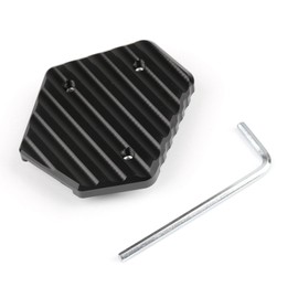 Topteng Motorcycle Stand Pad Side Stand Extension Stand with CNC Aluminium for 2014-2015 Hon-da Grom MSX 125