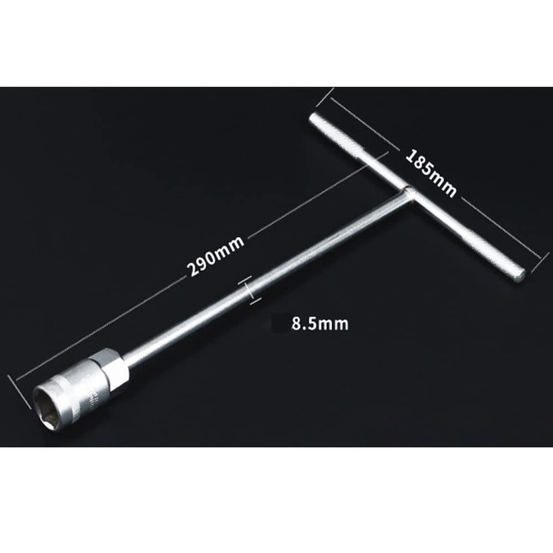 6mm Extended T Socket Wrench Metric Compass Wrench Spanners Elbow
