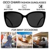 OCCI CHIARI Cateye Women's Sunglasses Block U V 400 Glasses