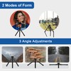 Aluminum Mini Table Tripod, Weight 162g/0.35lb, Maxload 5kg/11lb, Foldable Stand,
