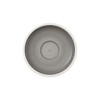 Villeroy und Boch Manufacture Gris Untertasse, 16 cm, Premium Porzellan,