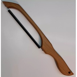 Bob Linn BREAD KNIFE CHERRY wood Wooden Bread Knife, Fiddle Bow Bread Knife, Wood Bread K