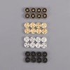 Vctitil 192 Set 6mm Sew-on Snap Buttons Mini Round Button