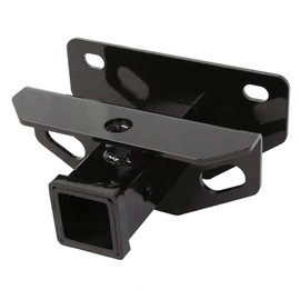 Class 3 Trailer Hitch & Cover Kit Fits 2003-2018 Dodge Ram 1500 & 2003-2013 Ram 2500 & 2003-2012 Ram 3500 OE Style 2 inch Rear Receiver Hitch Tow Towing Trailer Hitch Combo Kit With One Year Warranty