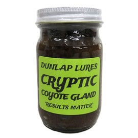 Cryptic Coyote Gland Lure - Dunlap Lures 4 Ounce Jar