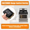 Gopayia Replacement 316220805 Control Board Overlay for Frigidaire Range Stove