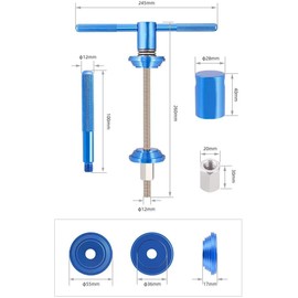 VOANZO Mountain Bike Headset Tools BB Bike Bicycle Headset, BB Bottom Bracket Bicycle Bowl Set Pressing Tool