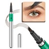 DLZZRS 4-Tip Eyebrow Pencil, Eyebrow Microblading Pen 4 Point Brow