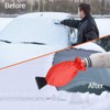 Ice Scrapers for Car Windshield, CAVLA Car Windshield Snow Scraper