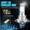 AUIMSOCO 2x H7 LED Headlight Super Bright Bulbs Kit 8000K