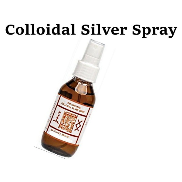 ORIGINAL COLLOIDAL Colloidal Silver Spray 100ml ( travellers refillable )
