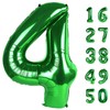 40 Inch Green 4 Number Balloons Giant Jumbo Huge 14