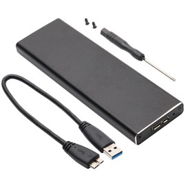 Pxyelec SSD to USB3.0 Hard Disk Enclosure External Case 6+12 Pin for 2010 2011 2012 MacBook Air A1370 A1369