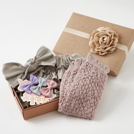 Kufuu Baby Shower Girl [picot Bloomers Box] Made in Japan (Opal Gray Box)