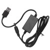 NPFW50 Dummy Battery DC Coupler Power Adapter with USB Drive