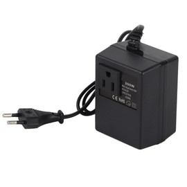 Travel Adapter with Voltage Converter Universal Travel Plug Adapter 200W Maximum  AC220V