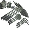 MegaDeal 3 Pack Folding Camping Survival Shovel with Pick 16"